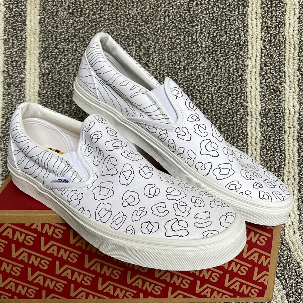 Vans Classic Slip-On U-Paint Leopard/Zebra WMNS - Picture 7 of 16